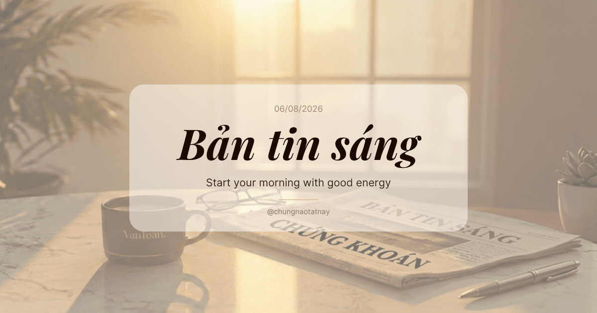 Cập Nhật Thị Trường Chứng Khoán 05/08/2026: VN-Index Giằng Co, Dòng Tiền Phân Hóa
