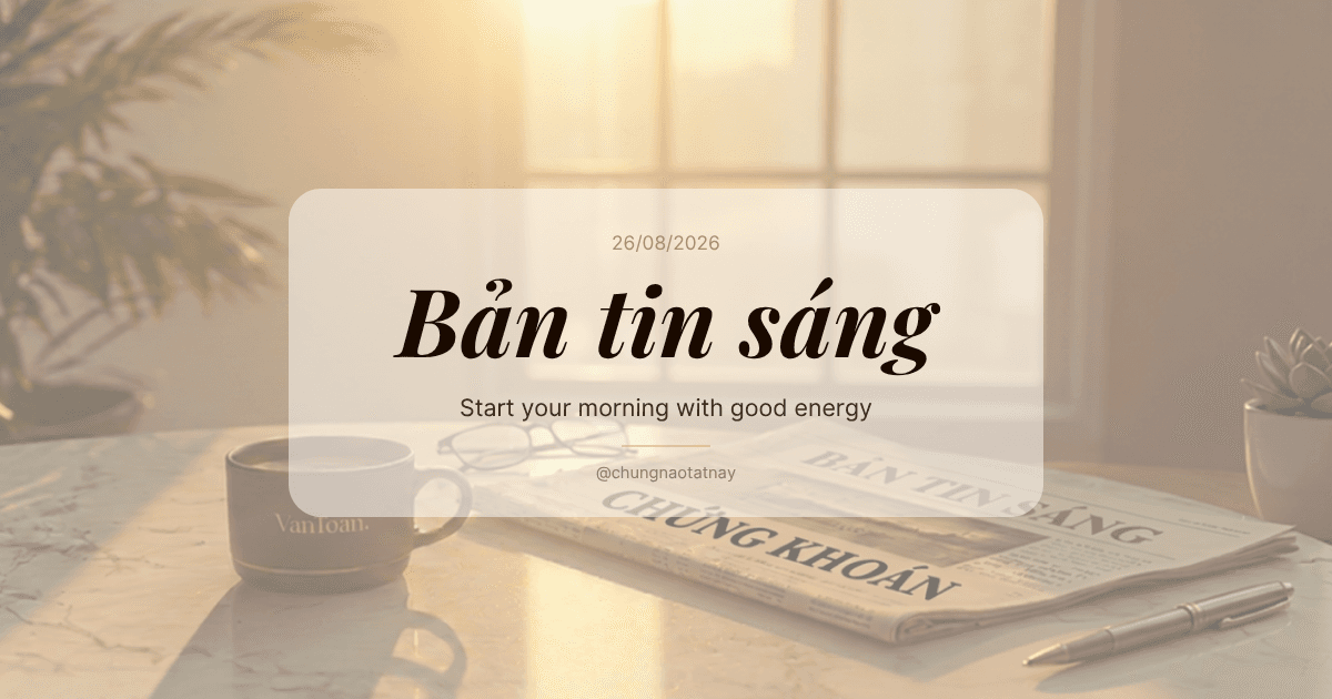 Cập Nhật Thị Trường 25/08: VN-Index Gặp Kháng Cự, Dòng Tiền Phân Hóa Mạnh